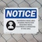 Signmission Hazardous Noise Area Hearing OSHA Notice Sign, Plastic, 10in W x 7in L, 2PK OS-2PACK-NS-P-710-L-13321 - alternate 3